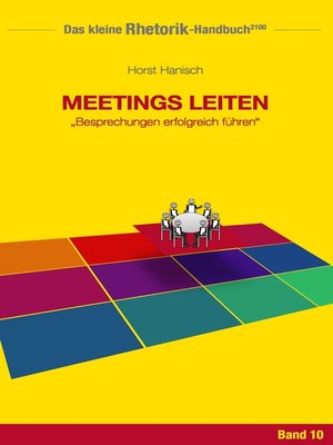 cover image of Rhetorik-Handbuch 2100--Meetings leiten